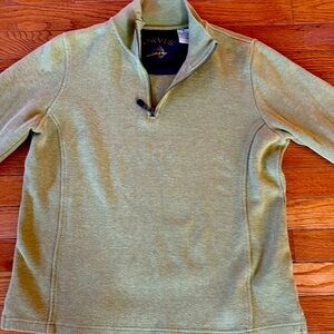 Orvis 100% cotton sweater